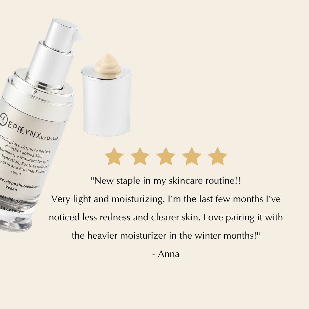 Lightweight Face Moisturizer for Sensitive & Dry Skin – Calming & Hydrating