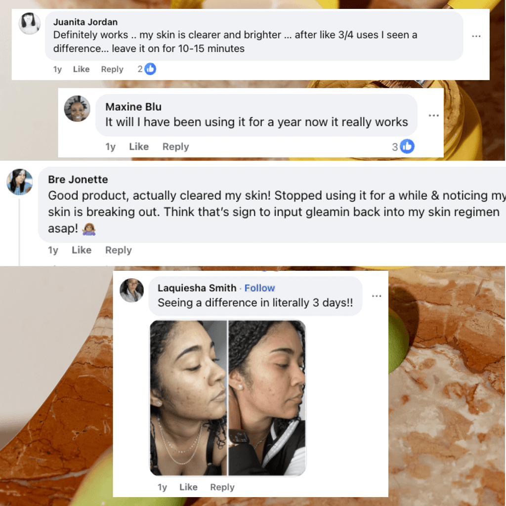 Vitamin C Clay Mask - Clear your face